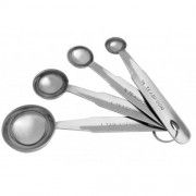 Loyal Measuring Spoons 4pc Stainless Steel Loyal,Cooks Plus