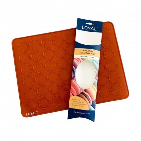 Loyal macaron mat 395 x 295mm 48 cavity Loyal,Cooks Plus