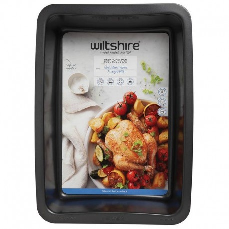 Wiltshire Easybake Deep Roast Pan 35.5 x 25.5 x 7.5cm