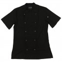 AUSSIE CHEF Alex Press Stud Jacket Black