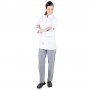 PROCHEF Traditional Chef Jackets Long Sleeve White Pro