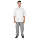 PROCHEF Traditional Chef Jackets Short Sleeve White