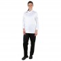 PROCHEF Modern Tunic Chef Jacket Long Sleeve White Pro