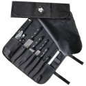 AUSSIE CHEF Knife Roll/Wraps 7 pocket black