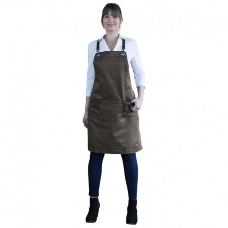 AUSSIE CHEF Cafe Series OUTBACK bib apron Pro Chef,Cooks Plus