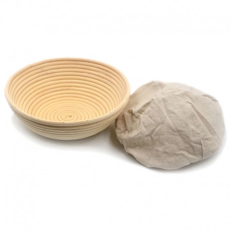 Brunswick Bakers 20cm Round banneton/proofing basket with