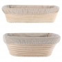 Brunswick Bakers 23cm Oval banneton/proofing basket with lining