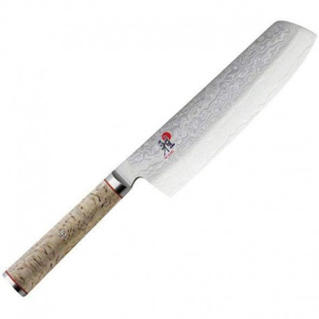 Miyabi 5000MCD Birchwood Nakiri 17cm Miyabi,Cooks Plus