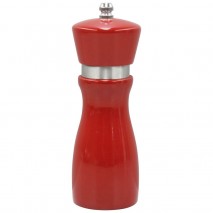 Chef Inox “Mondo” Mill-Salt/Pepper-Red Wood Ceramic Gear 155mm