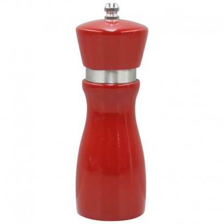 Chef Inox “Mondo” Mill-Salt/Pepper-Red Wood Ceramic Gear 155mm