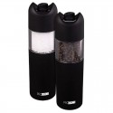 Prospice "Horizon" Gravity Battery Operated Salt & Pepper Mill Set 18CM - Black