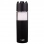 Prospice "Horizon" Gravity Battery Operated Salt & Pepper Mill Set 18CM - Black