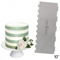 Cake Craft Buttercream Comb Thick Stripes 10 inch