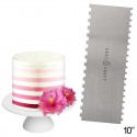 Cake Craft Buttercream Comb Thin Stripes 10 inch