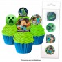 Cake Craft Minecraft Toppers 16pc