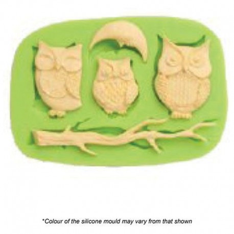 Cake Craft Mould Owls