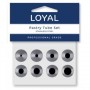 Loyal Piping Tip/Tube Plain 8pc Stainless Steel Loyal,Cooks Plus