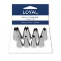 Loyal Piping Tip/Tube Star 8pc Stainless Steel