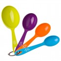 Appetito Measuring Cups multi colour set of 4