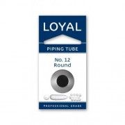 Loyal Tip/Tube No.12 Round Loyal,Cooks Plus