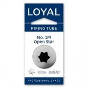 Loyal Tip/Tube No.1M Open Star Med Loyal,Cooks Plus