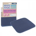 White Magic - Dish Drying Mat Denim