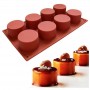 Mini Cylinder Silicone Mould 8 cup