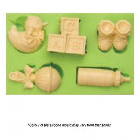 Mould Craft Baby Shower Silicone Mould Assorted