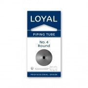 Loyal Tip/Tube No.4 Round Loyal,Cooks Plus