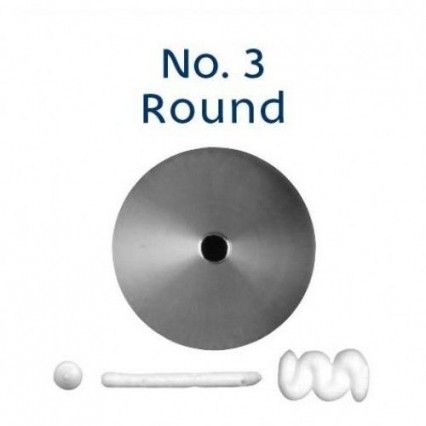 Loyal Tip/Tube No.3 Round Loyal,Cooks Plus