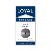 Loyal Tip/Tube No.3 Round Loyal,Cooks Plus