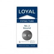 Loyal Piping Tip No.2 Round Loyal,Cooks Plus