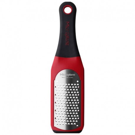 Microplane Artisan Series Coarse Grater - Red Microplane,Cooks