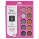 Sweet Sticks Water Activated Gold and Silver Palette 10 x 5g