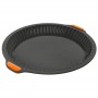 Bakemaster Silicone Round Quiche/Pie Pan 26 X 3CM - GREY Bake