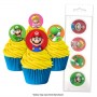 Cake Craft Super Mario Bros Edible Toppers 16pc Cake