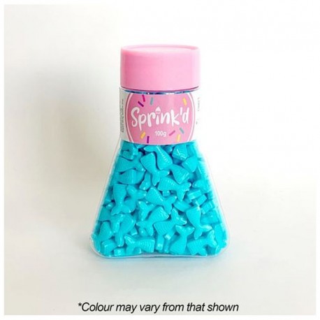 Sprink'd Mermaid Tail Light Blue 100gm Cake Craft,Cooks Plus