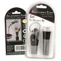 Vin Bouquet Pourer and Vacuum Stopper Set