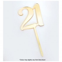 Cake Craft Gold Mirror Acrylic 21