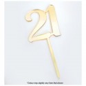 Cake Craft Gold Mirror Acrylic 21