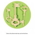 Cake Craft Assorted Keys Silicone Mould