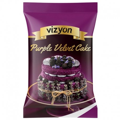 Vizyon Purple Velvet Cake Mix 1kg