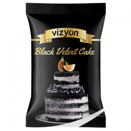 Vizyon Black Velvet Cake Mix 1kg