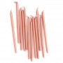 C&C Candle Tall Rose Gold 12pk