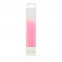 C&C Candles Ombre Pink 12pk