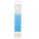 C&C Candles Ombre Blue 12pk