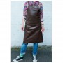 Riley Leather Apron One Pocket Brown