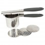 Appetito Stainless Steel Potato Ricer with 3 discs