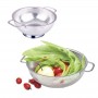 Appetito Perforated Stainless Steel Colander 25.5cm