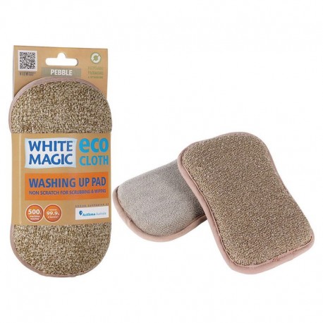 White Magic Washing Up Pad Pebble